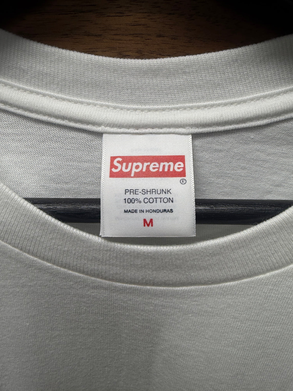 SS2026 Supreme ‘Leash’ White Graphic T-Shirt