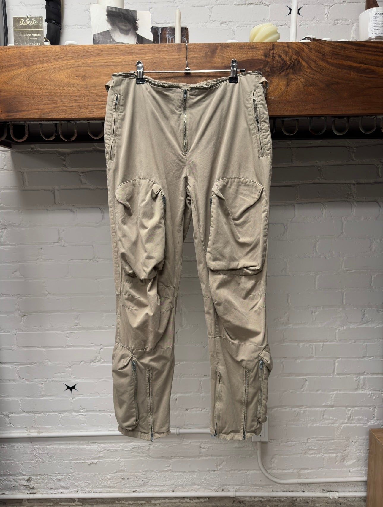 AW1999 Helmut Lang ‘Astro’ 3D Parachute Pocket Cargo Pants