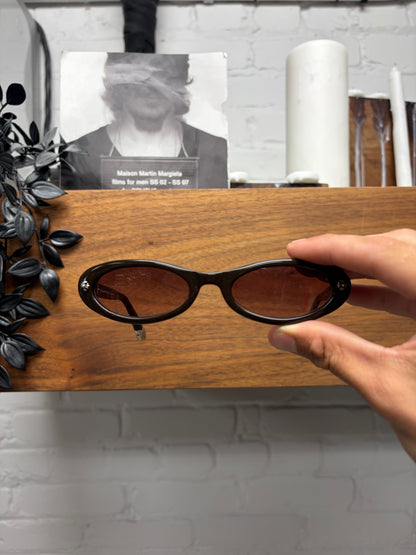 Chrome Hearts ‘Tart’ Brown Oval Shape Sunglasses