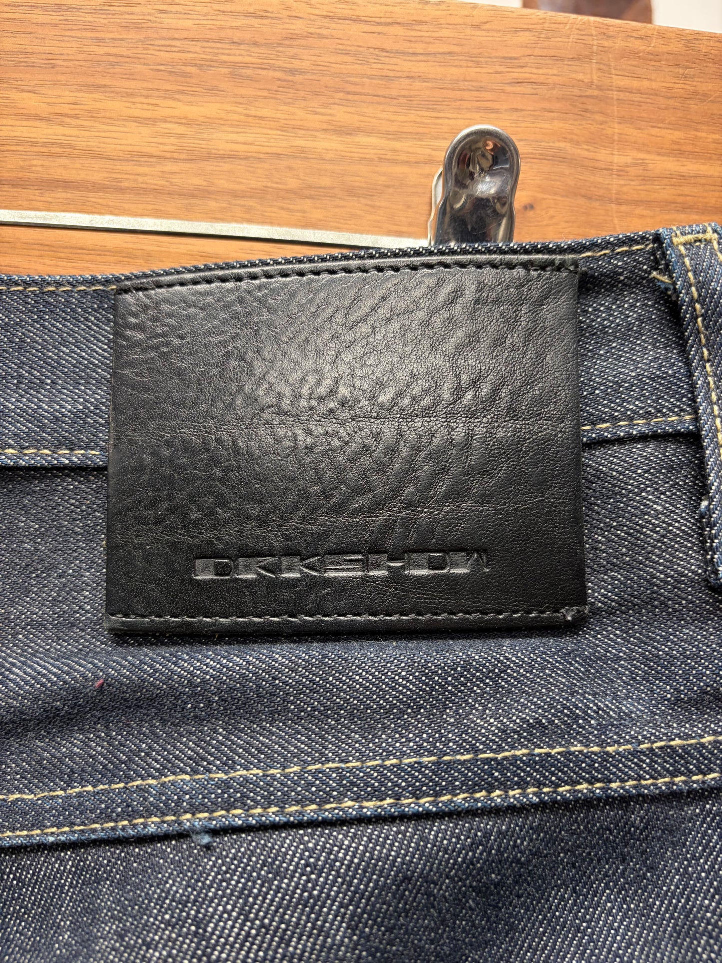 Rick Owens ‘Collapse Cut’ USA Made Raw Selvedge Denim