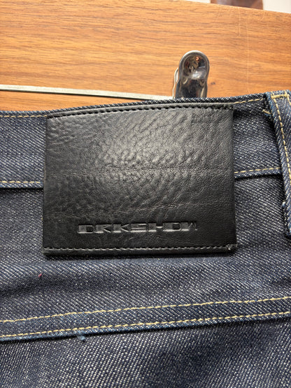 Rick Owens ‘Collapse Cut’ USA Made Raw Selvedge Denim