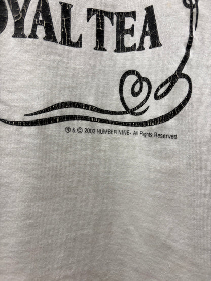 2003 Number (N)ine x ‘Jack Daniels’ White Graphic T-Shirt