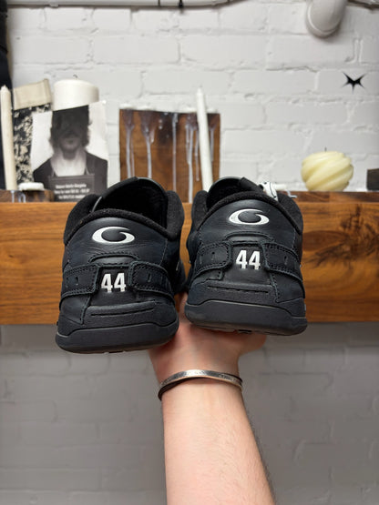 Balenciaga ‘Hamptons’ Distressed Black Low Top Skate Sneakers