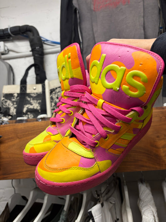 Jeremy Scott x Adidas ‘Instinct’ High Top Sneakers