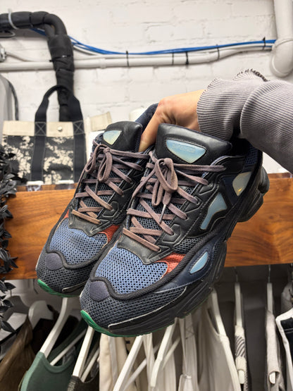 Raf Simons x Adidas Ozweegos V2 ‘Night Marine’ Low Yop Sneakers