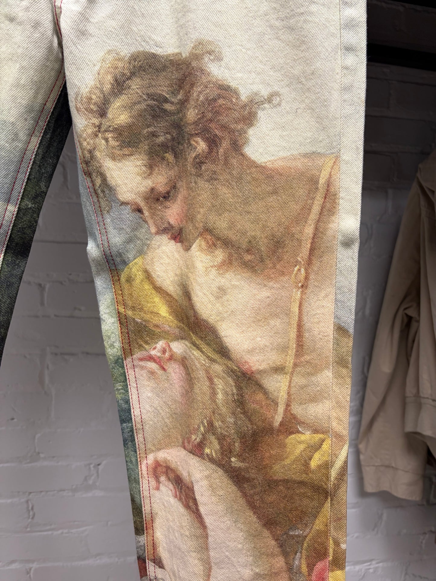 Vivenne Westwood ‘Shepard & Sleeping Shepherdess’ Full Print Denim