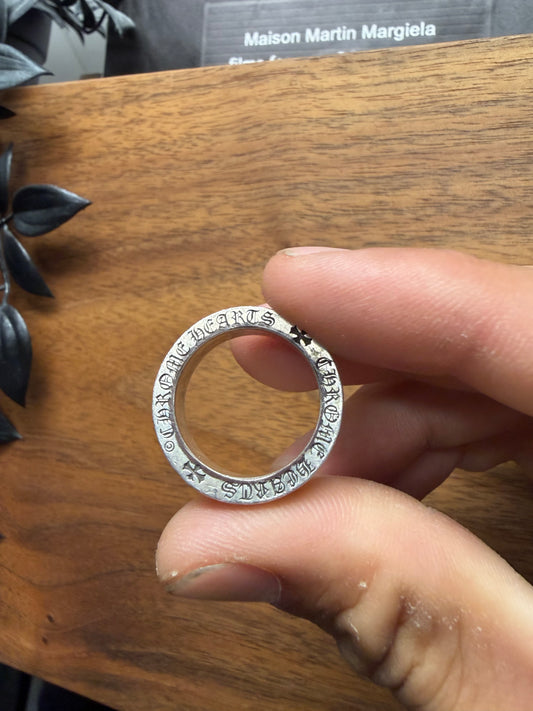 Chrome Hearts ‘Forever’ .925 Silver Spacer Ring