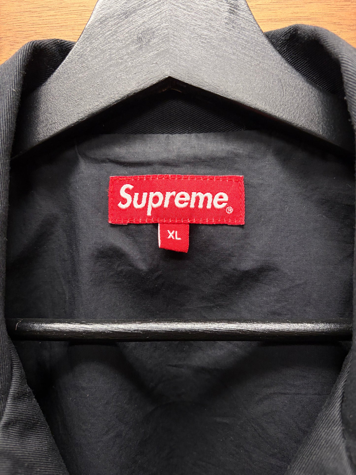 SS2020 Supreme x Daniel Johnston Embroidered Black Work Jacket