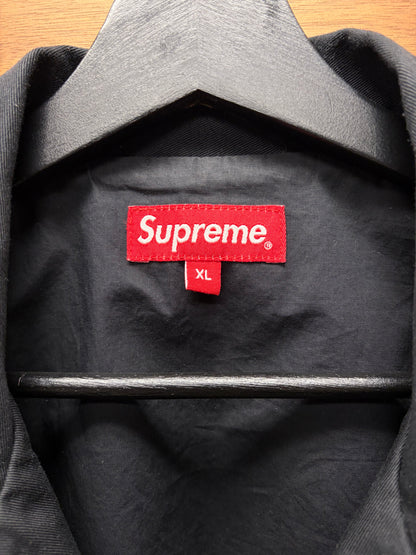 SS2020 Supreme x Daniel Johnston Embroidered Black Work Jacket