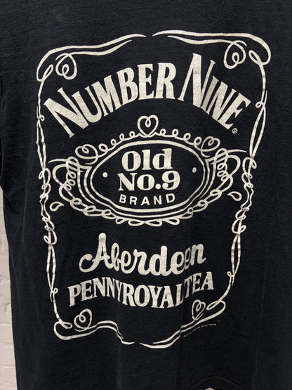 Number (N)ine ‘Jack Daniels’ Black/White Graphic T-Shirt