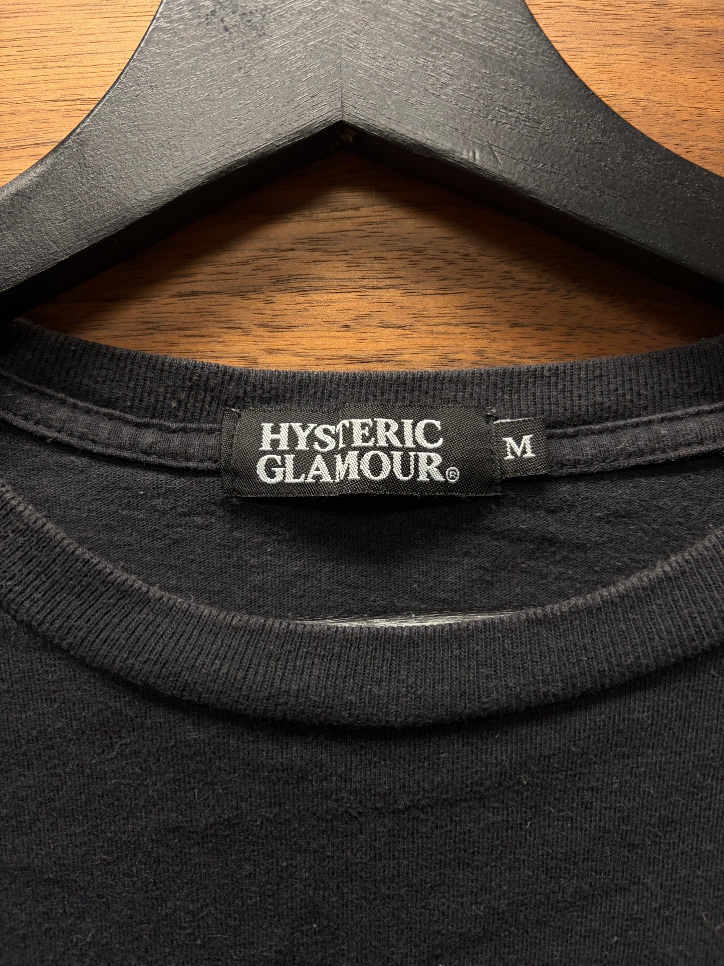 Hysteric Glamour ‘Phone Call’ Black/Green Graphic T-Shirt