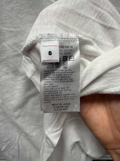 Visvm ‘Harmonized’ White/Black Long Sleeve Shirt