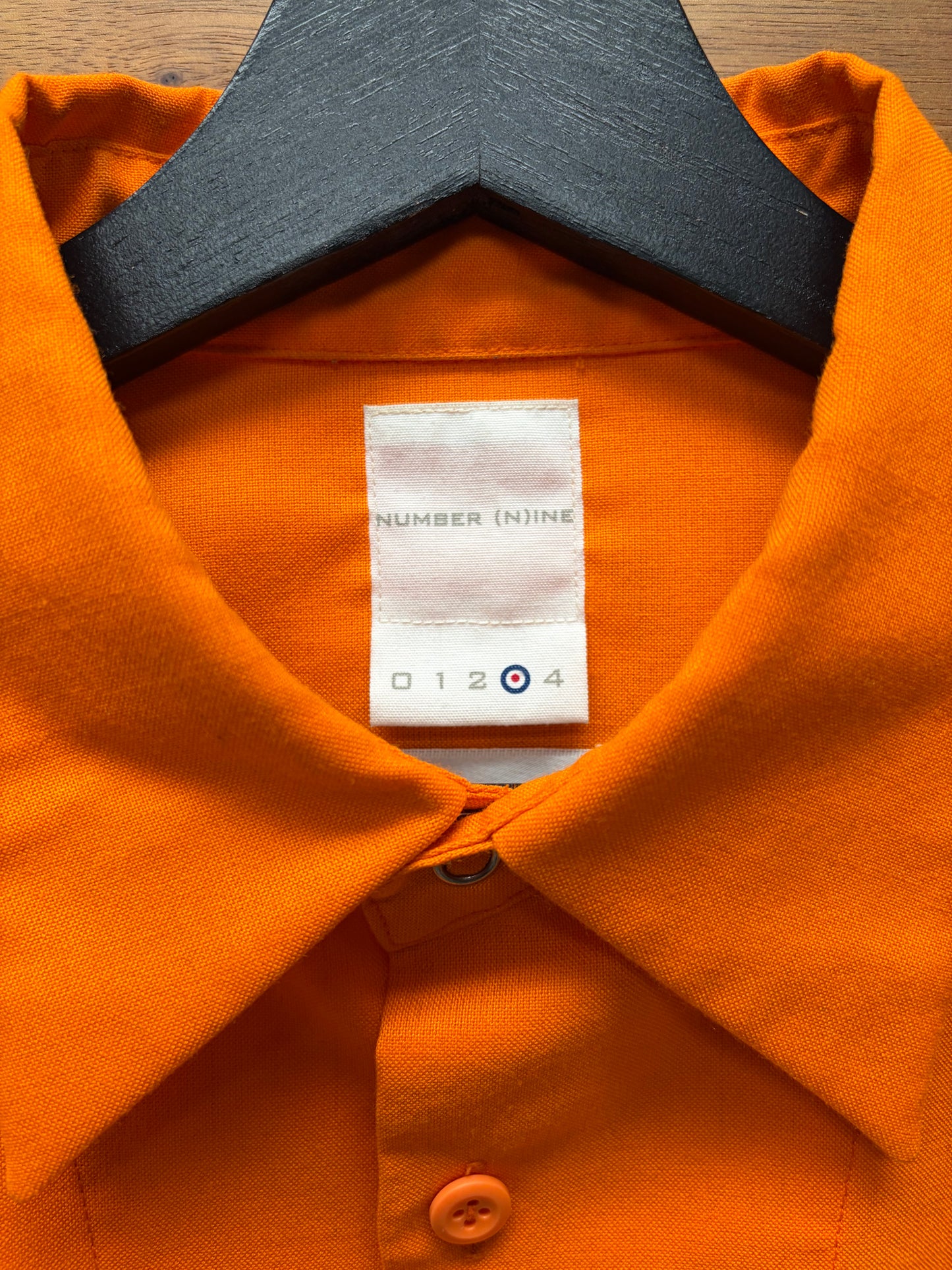 SS2000 Number (N)ine ‘Mechanic’ Patched Button Down Work Shirt