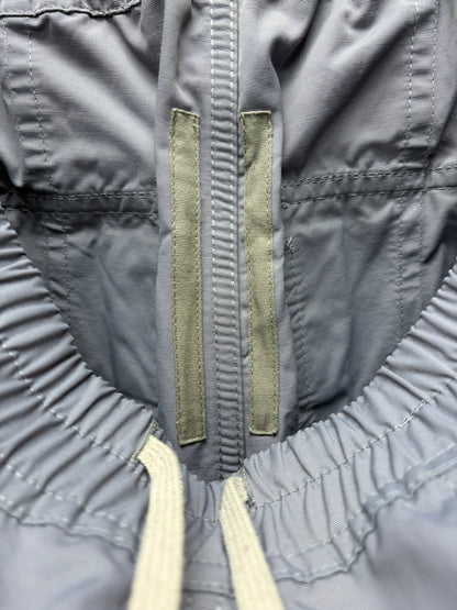 2018 Rick Owens ‘Creatch’ Blu/Grey Drawstring Cargo Pants