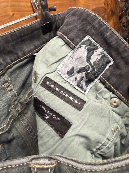 Rick Owens ‘Tyrone’ Bacteria Grey Skinny Jeans