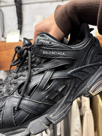 Balenciaga Track 2 Triple Black Low Top Sneakers