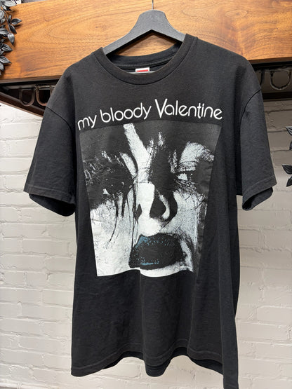 SS2020 Supreme x My Bloody Valentine ‘Feed me with Your Kiss’ Black Graphic T-Shirt