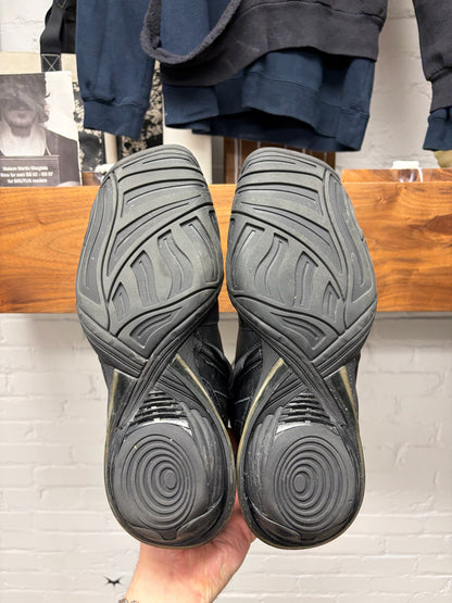 AW2020 Balenciaga ‘Tyrex’ Black Leather Motocross Biker Boots