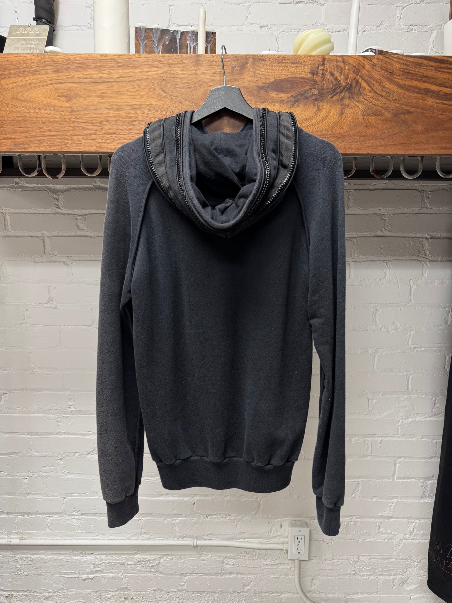AW2006 RAF by Raf Simons ‘Alien Hood’ Multi-Zip Pullover Hoodie