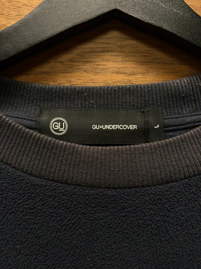 Undercover x GU Fleece Panelled Black Sweatshirt