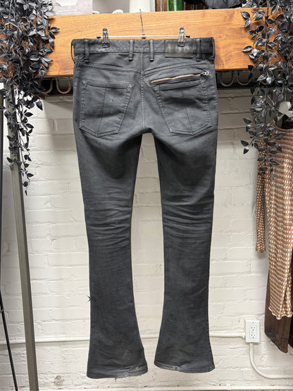 L.G.B. ‘Wolf Cut’ Flared Leg Grey Skinny Denim
