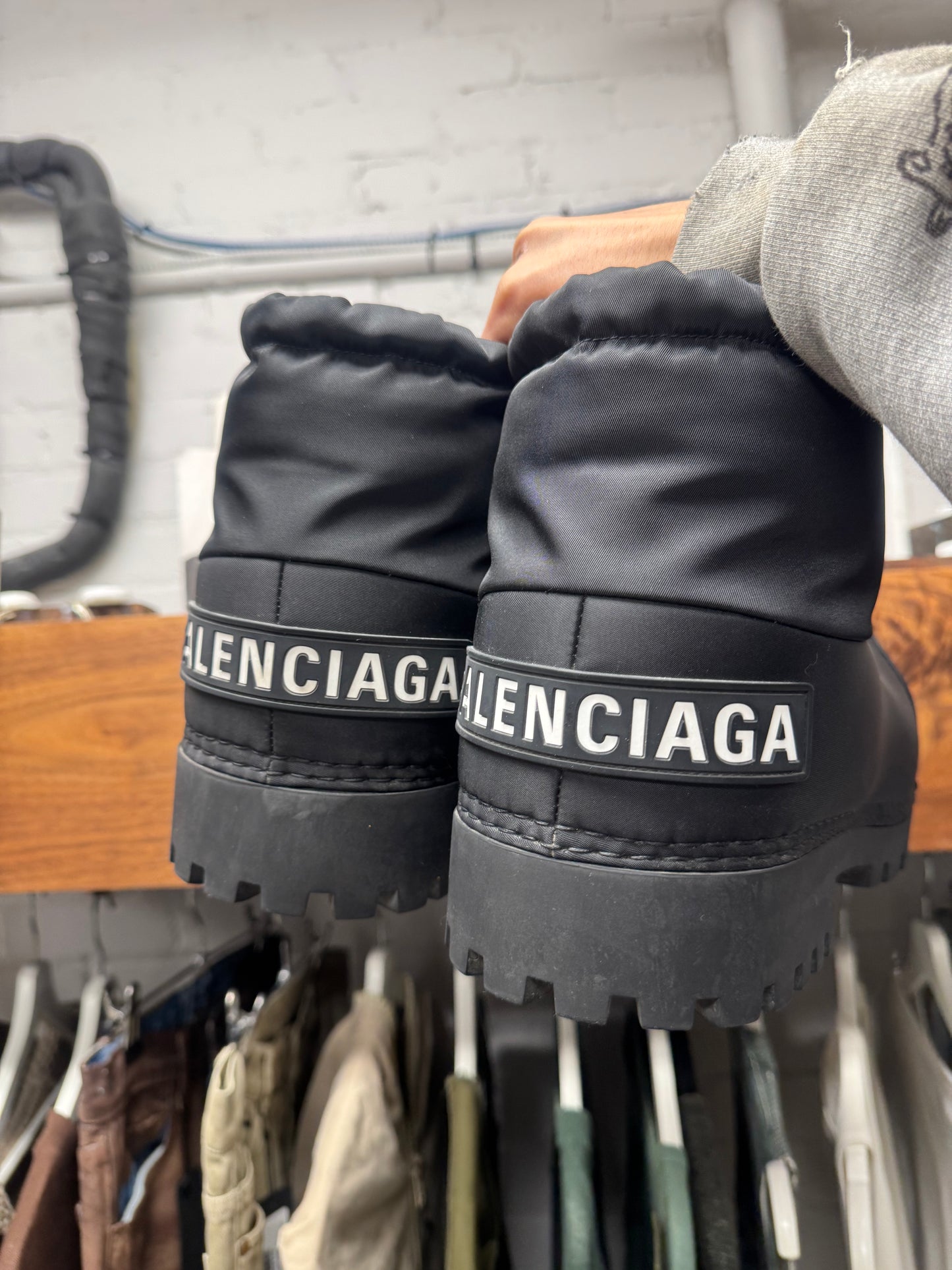 Balenciaga ‘Alaska’ Low Cut Oversized Boots