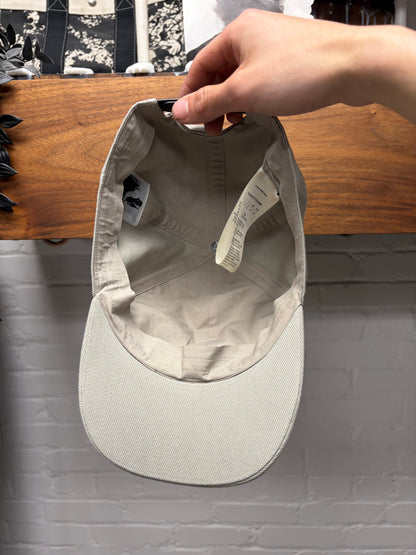AW2024 Rick Owens ‘Porterville’ Embroidered Logo Pearl Baseball Cap