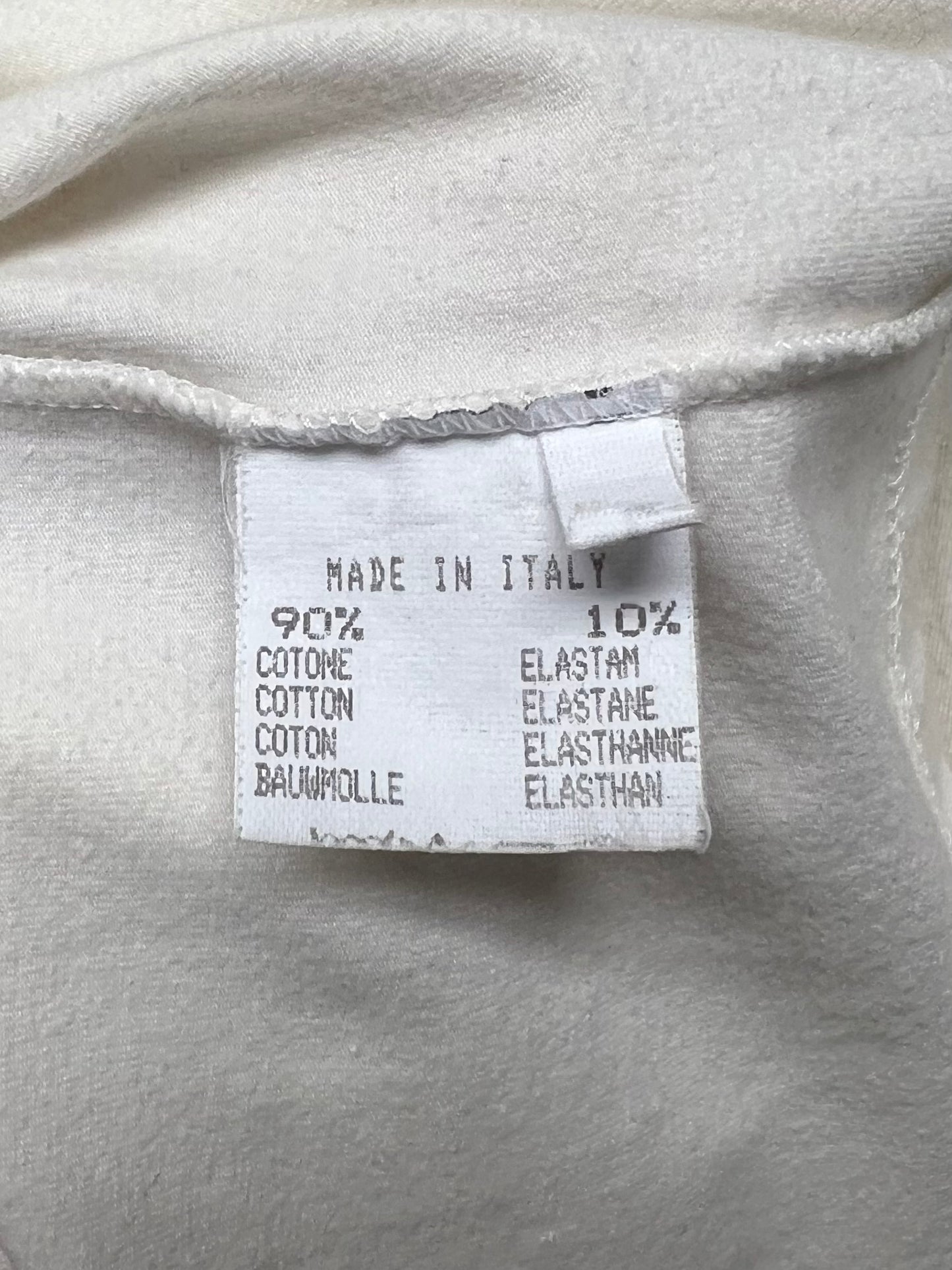 AW1998 Maison Martin Margiela ‘Flat Collection’ Circle Cutout Top