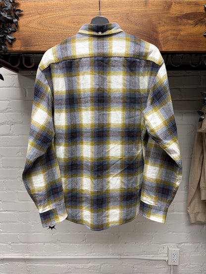 SS2022 Supreme Shadow Plaid Brown/Yellow Flannel