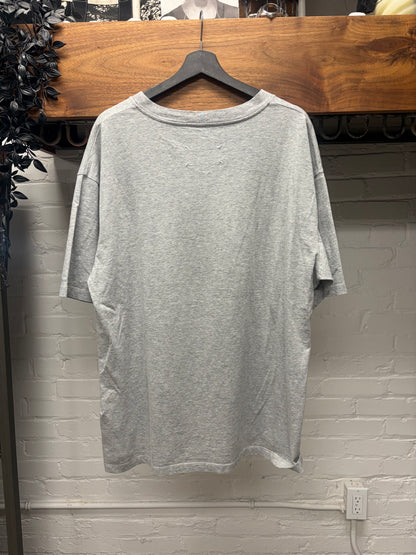 SS2021 Maison Margiela ‘Stamps’ Grey Graphic T-Shirt