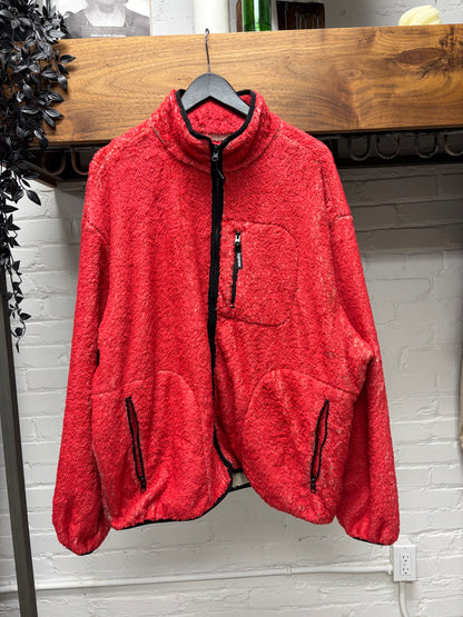 AW2024 Supreme x Kate Moss Red/Black Graphic Fleece