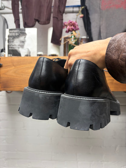 Balenciaga Black Leather ‘Rhino’ Derbys