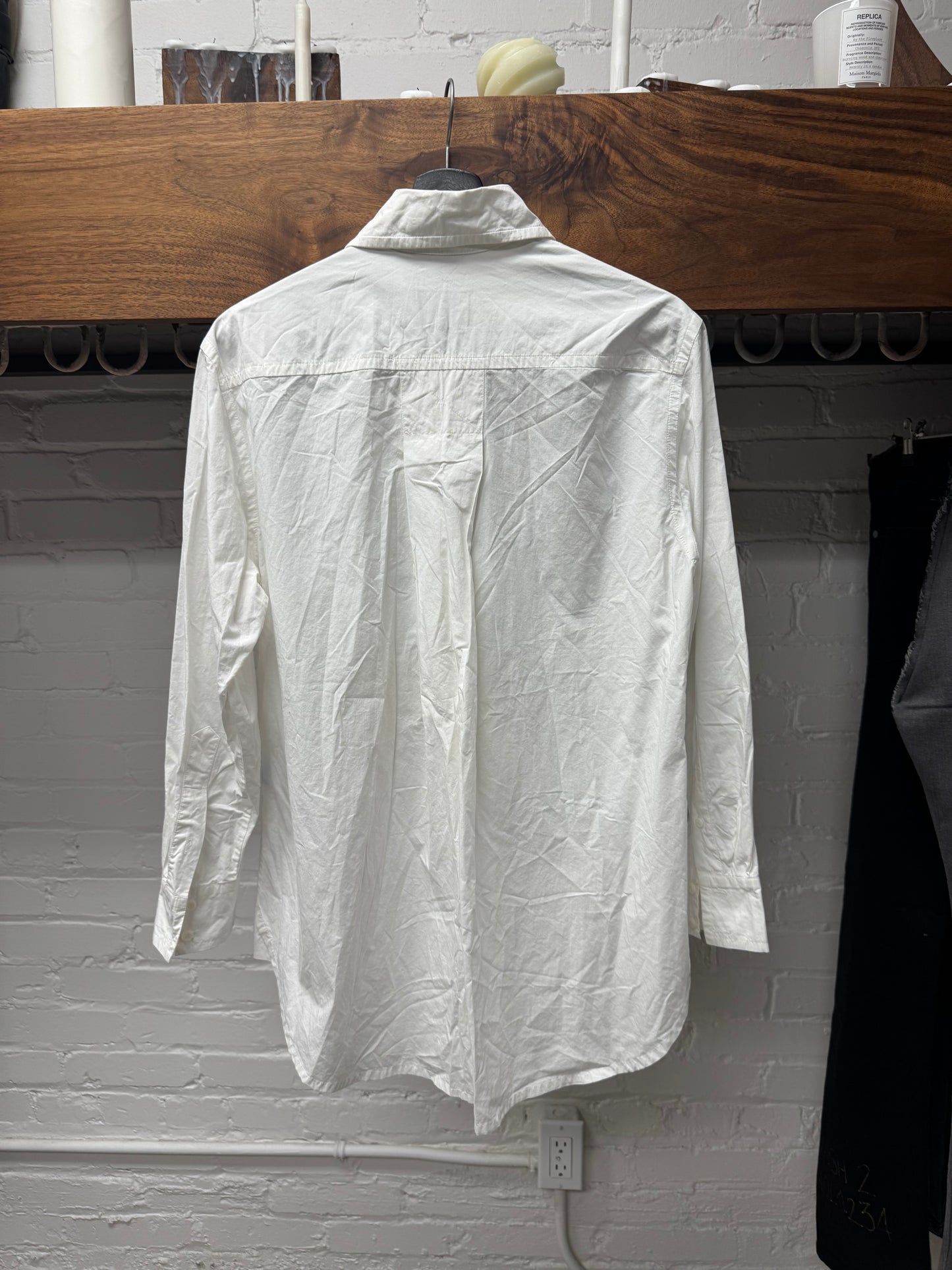 Vivienne Westwood ‘Spiralling’ Asymmetric Shape Collared Shirt