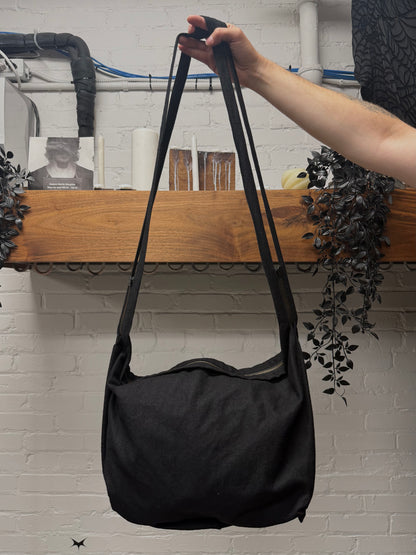 Ann Demeulemeester Black Crossbody Sling Messenger Bag