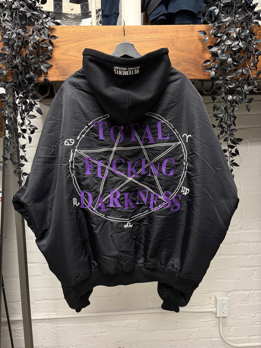 AW2017 Vetements Pour Homme ‘Total Fucking Darkness’ Bomber Jacket