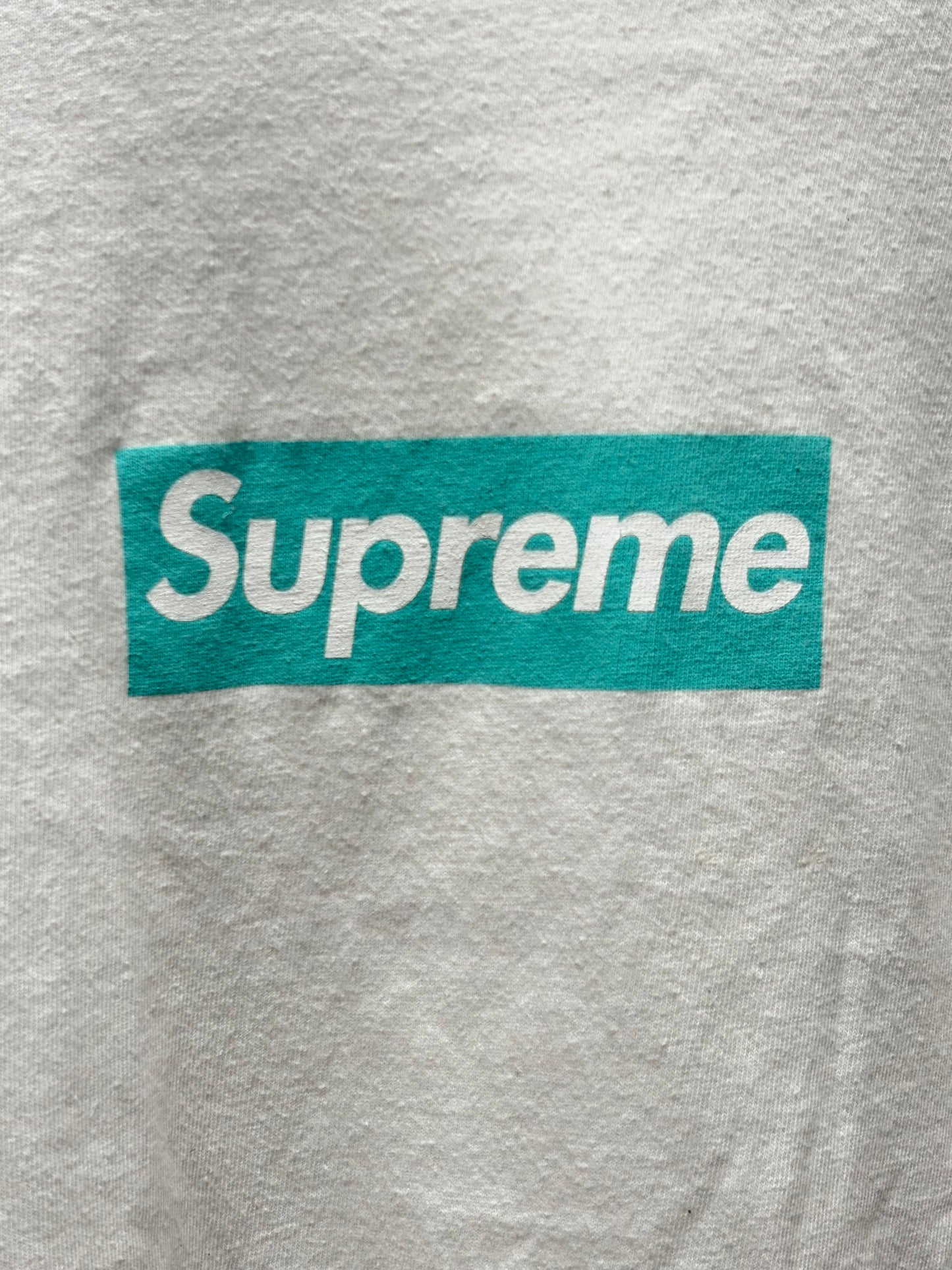 AW2021 Supreme x Tiffany & Co. Box Logo T-Shirt