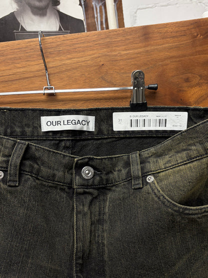 Our Legacy ‘Vast Cut’ Murky Green Denim