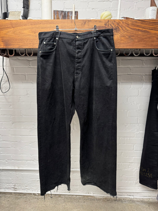 Rick Owens Mainline Wide Leg Denim