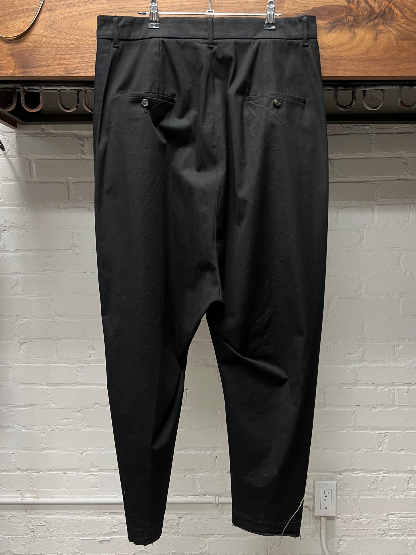 SS2019 Rick Owens ‘Babel’ Wax Panelled Denim