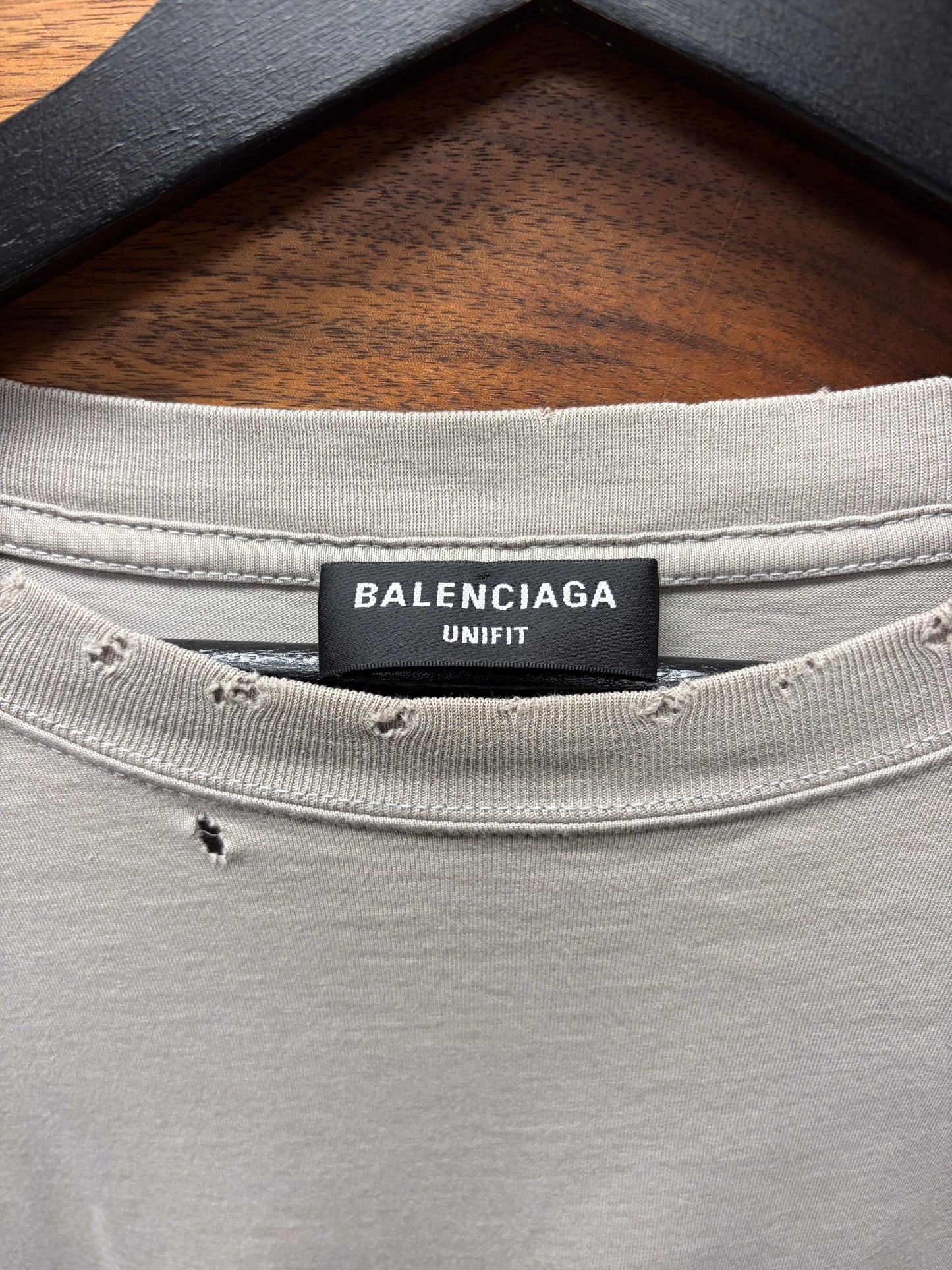 AW2021 Balenciaga ‘Mosaic Logo’ Oversized T-Shirt