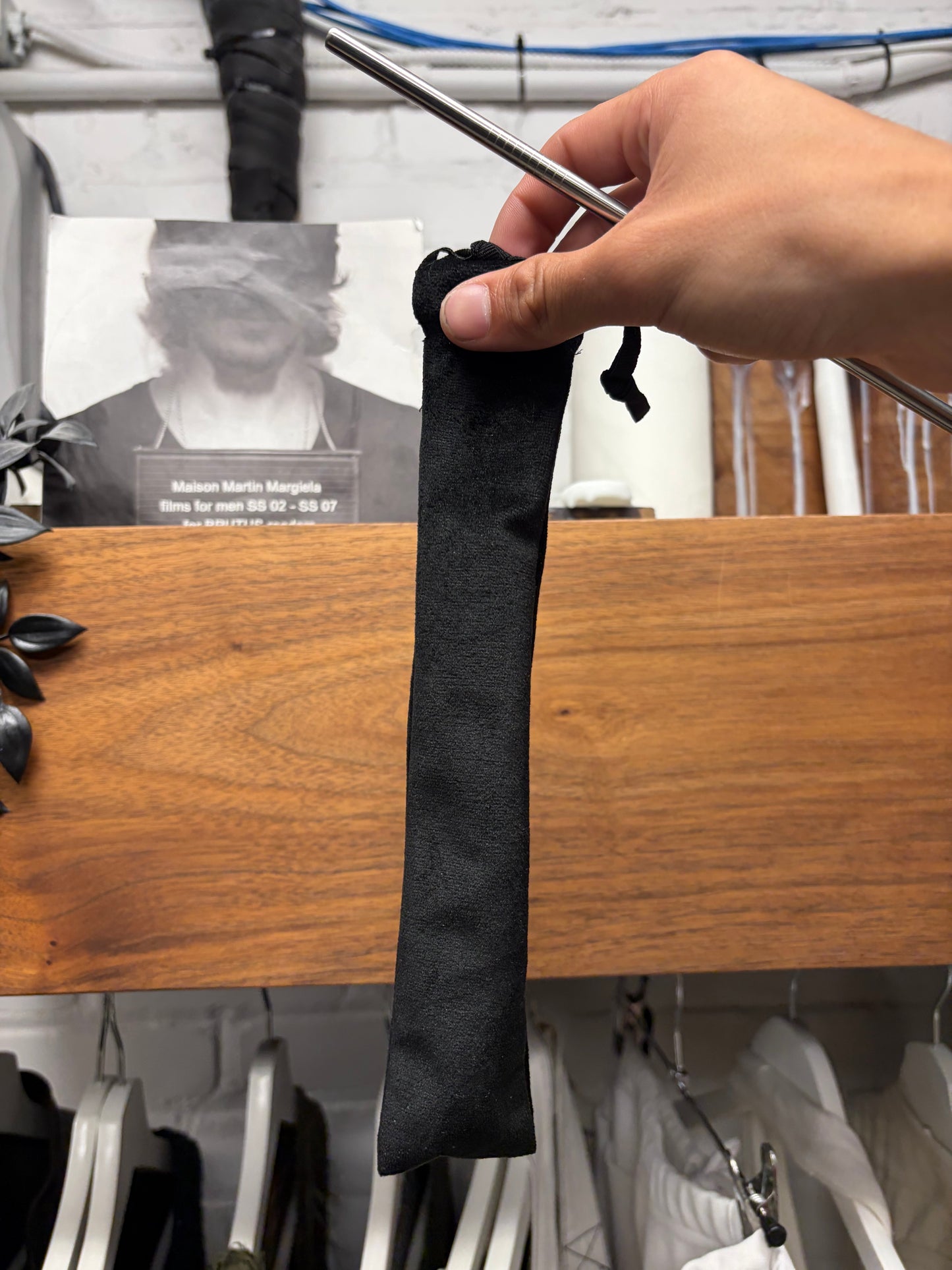 Balenciaga Stainless Steel Reusable Straw