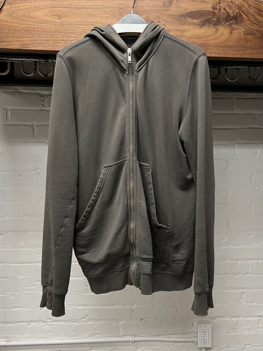 Rick Owens ‘Dirt’ Brown ‘Gimp’ Full Zip Hoodie