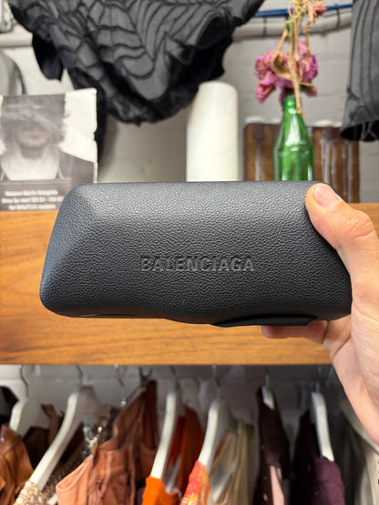Balenciaga ‘Batwing’ Bronze Cat Eye Sunglasses