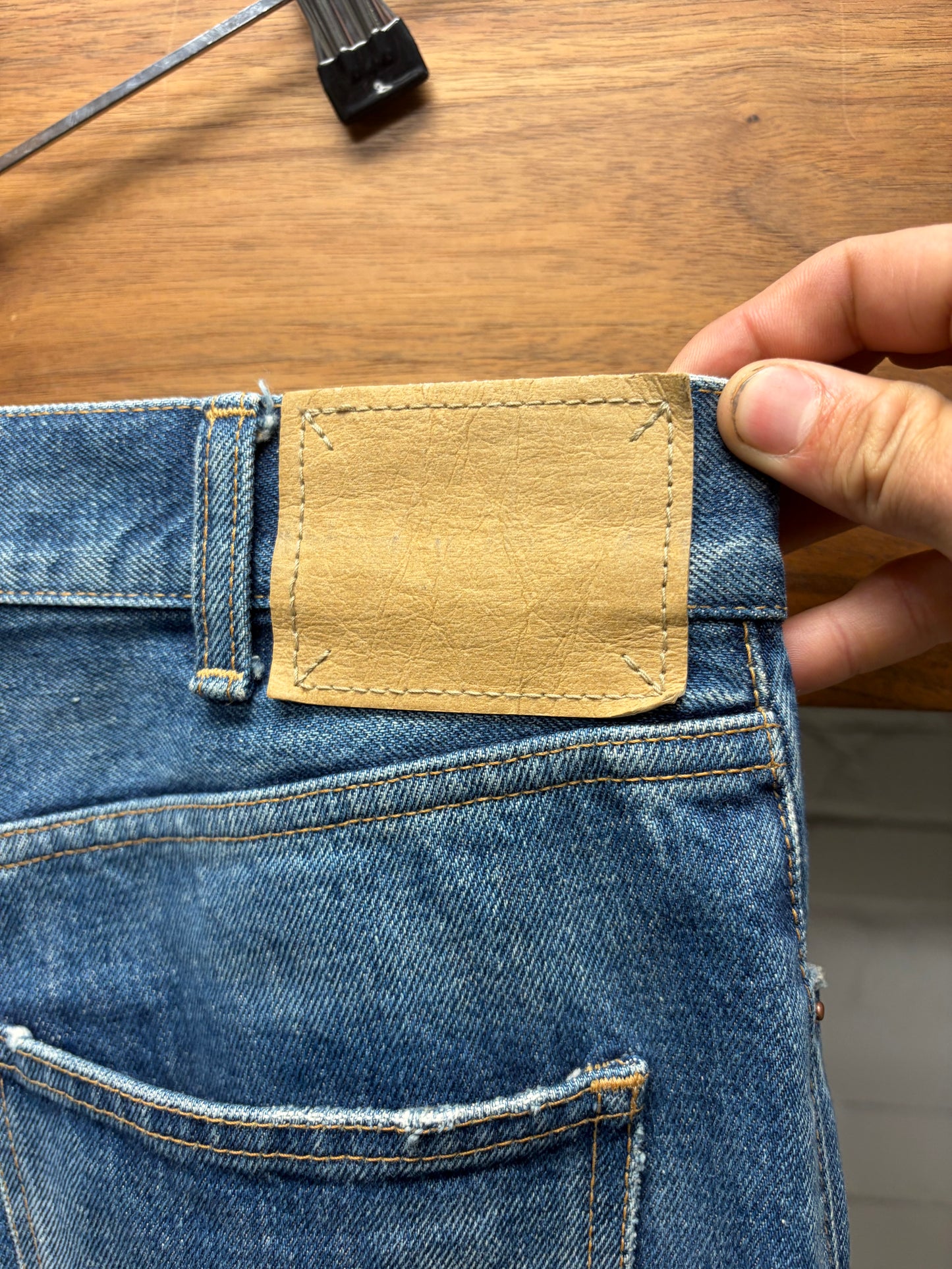 Celine ‘1AA3’ Washed Blue Skinny Jeans