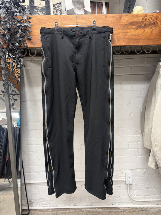 Comme Des Garçons Black ‘Banana Bolans’ Flared Leg Pants