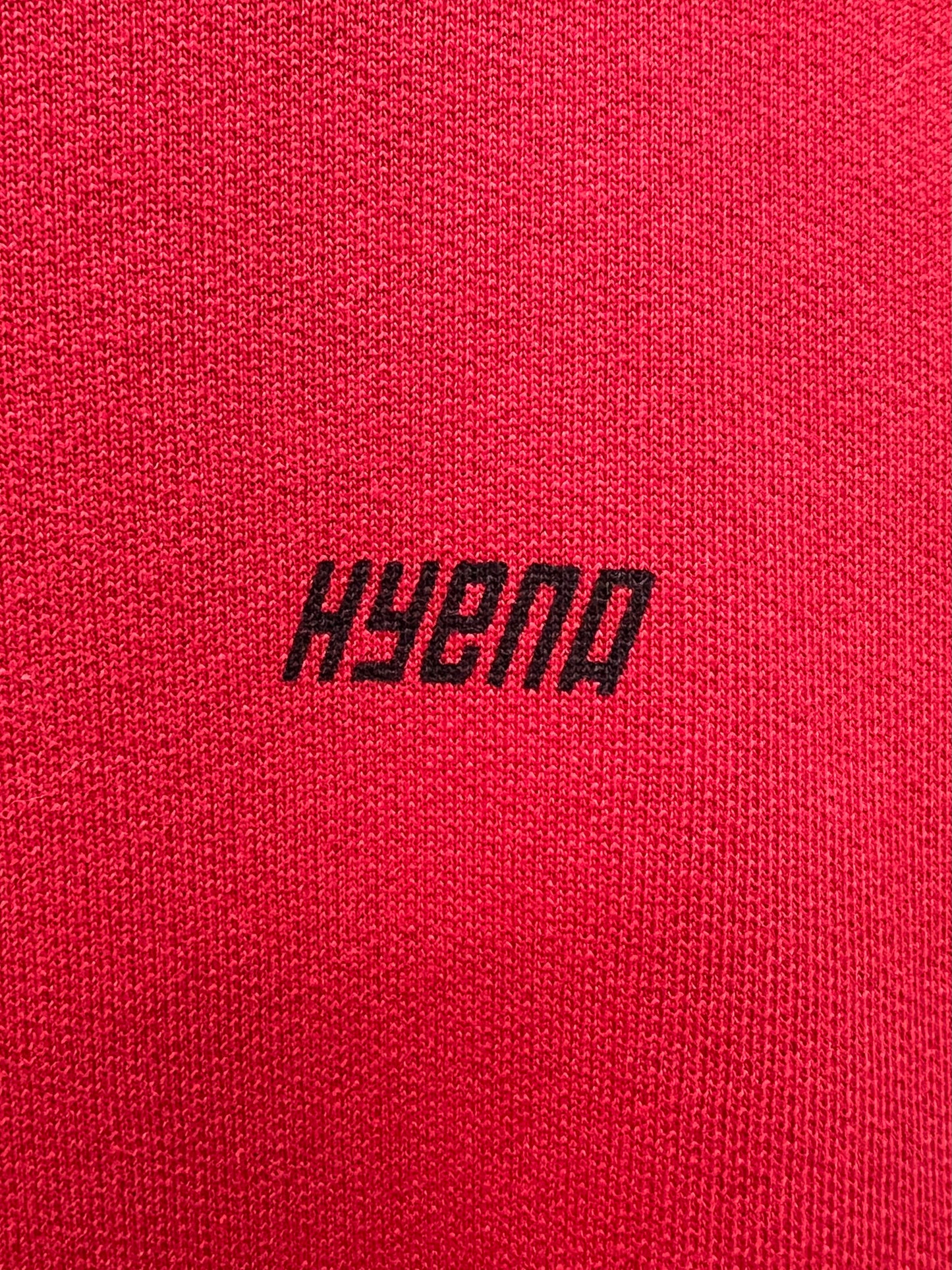 SS17 Raf Simons Hyena Cherry Red Crewneck