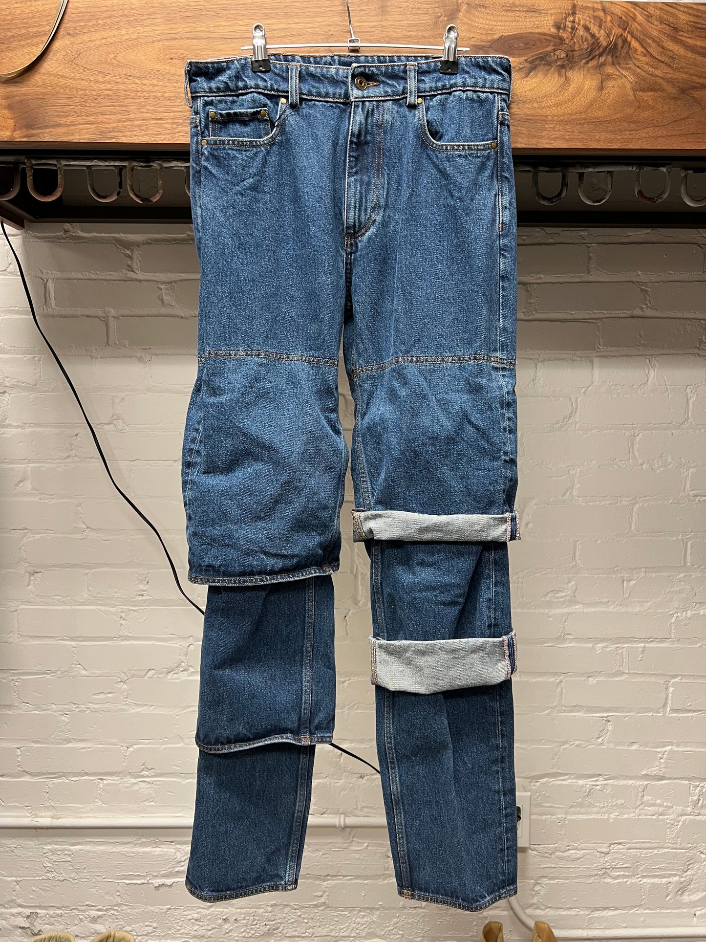 Y-Project Multi-Cuff Denim