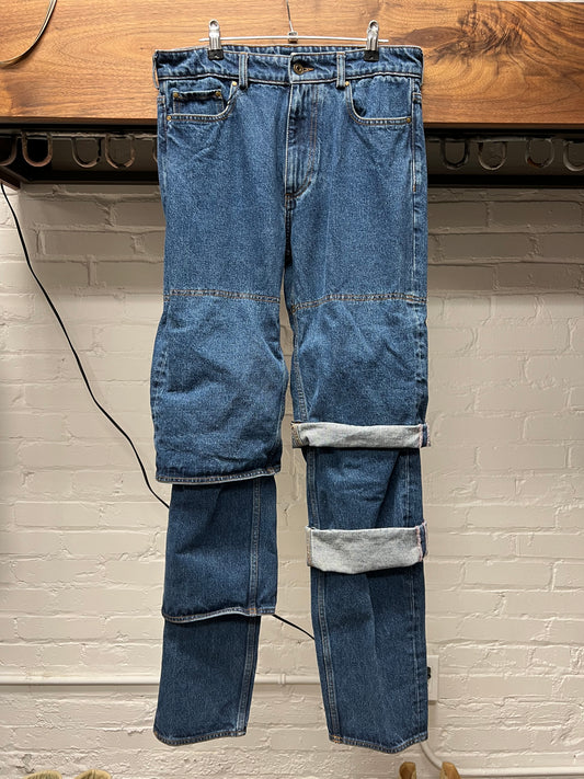 Y-Project Multi-Cuff Denim