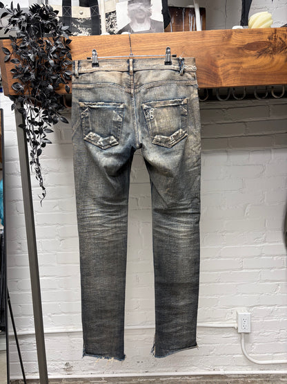 AW2007 Rick Owens ‘Exploder’ Dust Brown Detroit Cut Denim