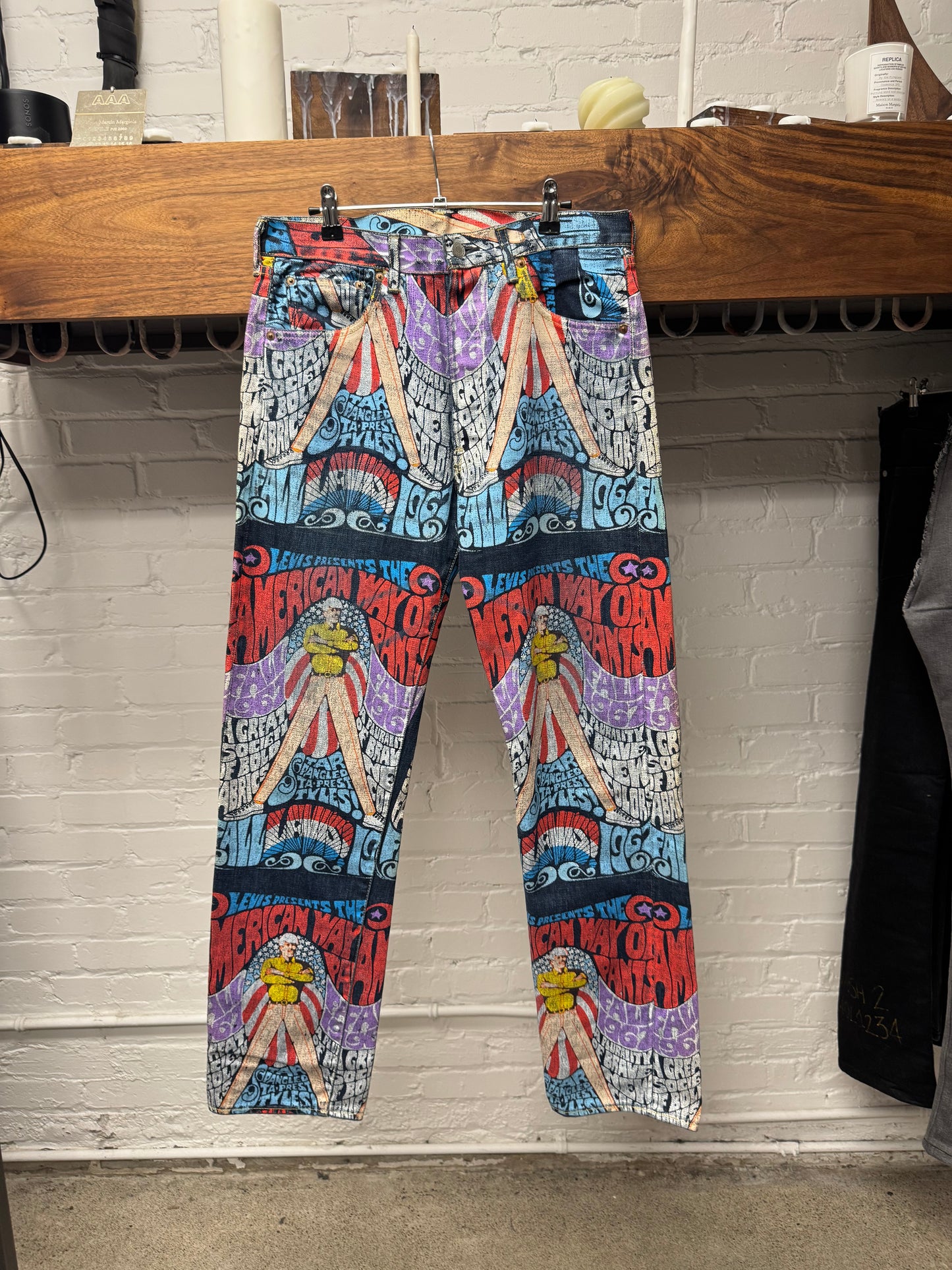 1966 Levi’s LVC Banner Ad Repro ‘Big E’ Denim